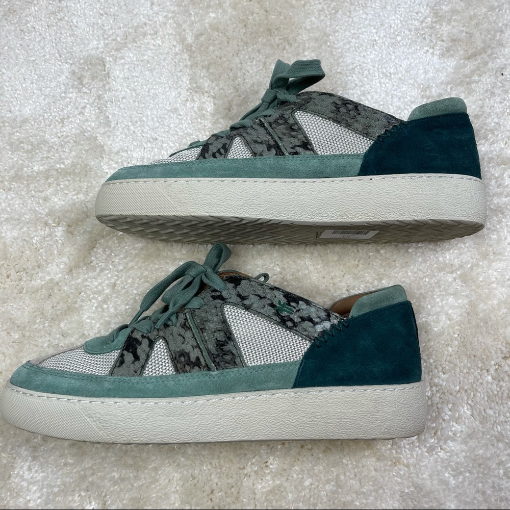 Frye Teal and Gray Women's Sneakers
